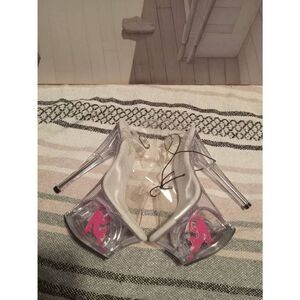 Moon-708CAT - Clear Pink by Pleaser